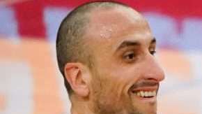 El argentino Manu Ginobili de los San Antonio Spurs en acción ante los Brooklyn Nets. (Foto: EFE/DARREN ABATE)