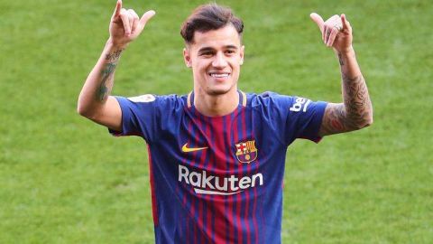 El centrocampista brasileño Philippe Coutinho, el fichaje más caro de la historia del Barcelona. (Foto: EFE/Alejandro García)