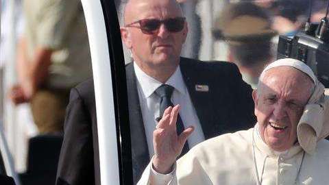 El papa Francisco durante su primera visita a Chile. /EFE