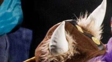 Aficionados de los Minnesota Vikings sintetizan con sus rostros la actitud que a una semana del Super Bowl permea en Minneapolis contra los Philadelphia Eagles. (Foto: EFE/EPA/JUSTIN LANE)