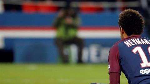 Los astros del Paris Saint Germain Edinson Cavani y Neymar. (Foto: EFE/EPA/ETIENNE LAURENT)