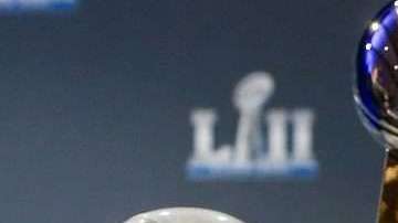 La edición 52 del Super Bowl se juega en el U.S. Bank Stadium de Minneapolis, Minnesota (Foto: EFE/TANNEN MAURY)