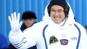 Norishige Kanai (izquierda) despegó de la Tierra en diciembre hacia la Estación Espacial Internacional, para una misión de seis meses.