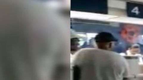 La anciana quería cobrar si pensión. Foto Especial