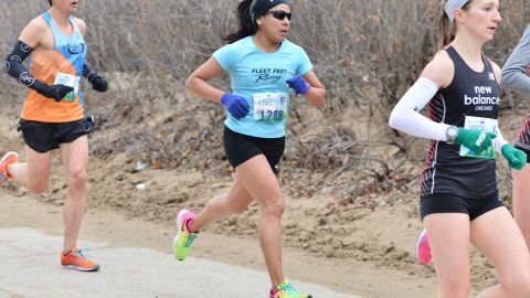 Columba Montes, originaria de Tlaxcala, ha ganado por tercer año el premio Atleta del Año. (Javier Quiroz / La Raza)