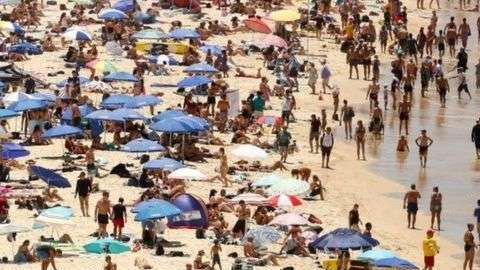 En una playa de Sídney./EFE