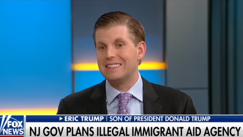 Eric Trump trató lo imposible