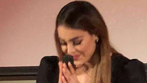 Danna Paola le rindió tributo a José José durante la presentación de la serie