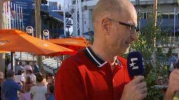 Boris Becker llamo la atención por un enorme bulto en su brazo