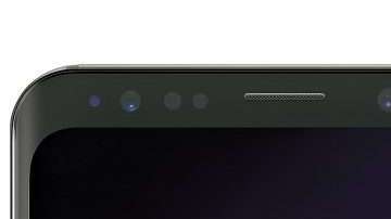 Tiene el aspecto frontal del S8, pero cambia la ubicación del sensor de huellas digitales.