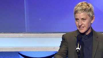 Ellen dijo que antes de que su progenitor muriera, pudo despedirse de él.