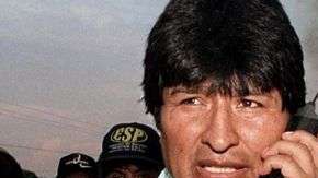 Evo Morales creció políticamente por encabezar la resistencia de los cocaleros a la erradicación de la coca.