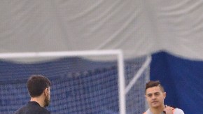 El joven futbolista Javier Casas ha estado entrenando con el Fire desde el 23 de enero. (Javier Quiroz / La Raza)
