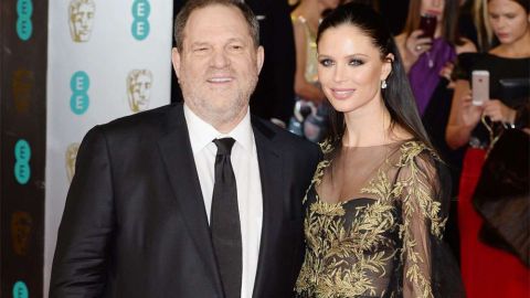 Harvey Weinstein y Georgina Chapman.