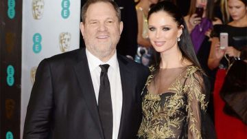 Harvey Weinstein y Georgina Chapman.