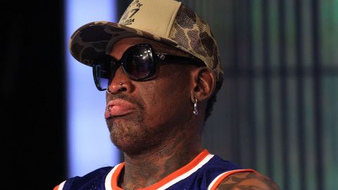 Dennis Rodman. Getty Images