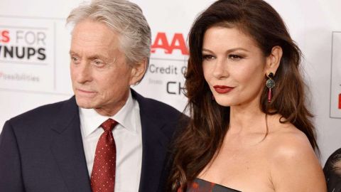 Michael Douglas y Catherine Zeta Jones.