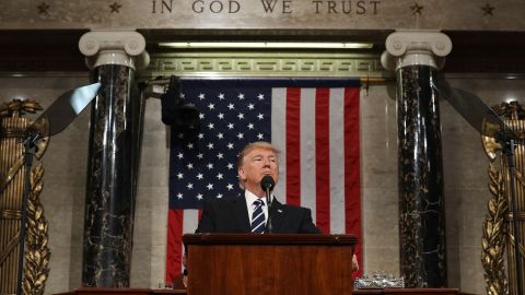 Hoy Trump presentará el esperado discurso sobre el "Estado de la Unión"