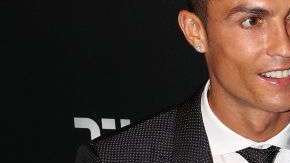 CR7 con Georgina Rodríguez y su hijo en los The Best.