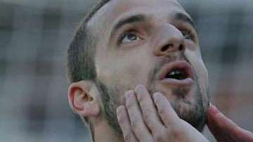 Roberto Soldado cuando estaba en el Valencia de España.EFE