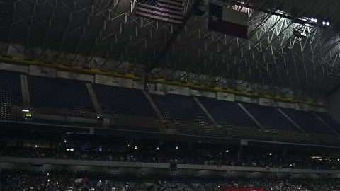 Las selecciones de México y Curazao antes del juego de la Copa de Oro 2017 en el estadio Alamodome. (Foto: Imago7/Etzel Espinosa)