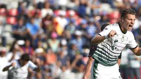 El argentino Julio Furch quiere ser campeón goleador con Santos Laguna. (Foto: Imago7/ Gerardo Flores)