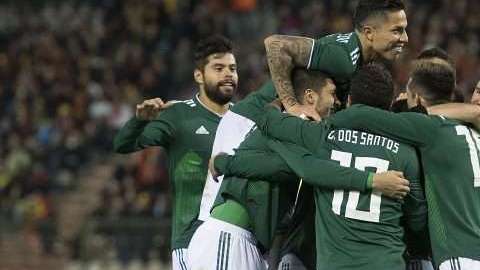 Los jugadores de la selección mexicana en su pasada gira europea. (Foto: Imago7/Etzel Espinosa)