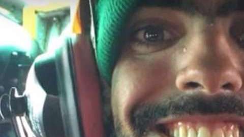 El joven montañista argentino Joaquín Santos estuvo perdido en los Andes 10 días.