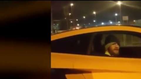 Conor McGregor aceleró su Lamborghini de cero a 100 kilómetros en tres segundos