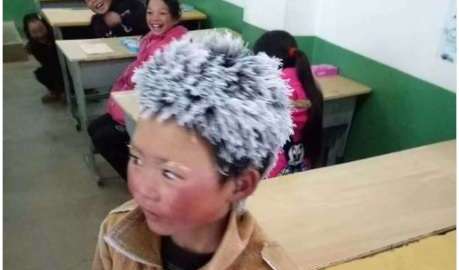 El menor camino por una hora bajo temperaturas congelantes.