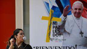 El Papa llega el lunes de Santiago y el jueves va a Perú.