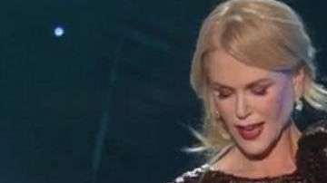 Nicole Kidman ganó el trofeo a la mejor actriz en una miniserie o película para televisión.