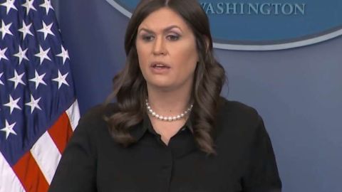 La portavoz Sarah Sanders dijo que el plan migratorio se dará a conocer el lunes.