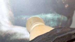 Los guantes fueron encontrados casi en perfectas condiciones en una excavación en el norte de Inglaterra.