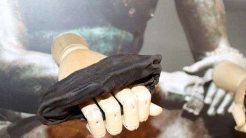 Los guantes fueron encontrados casi en perfectas condiciones en una excavación en el norte de Inglaterra.