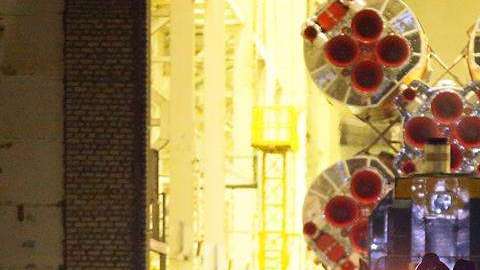 Vista del cosmódromo de Baikonur (Kazajistán)