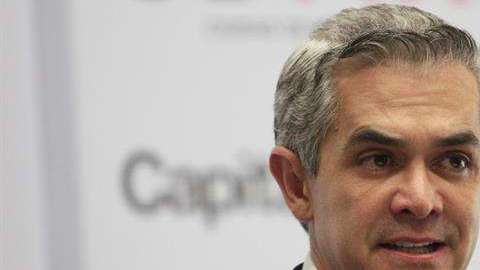Miguel Ángel Mancera, alcalde de la Ciudad de Mëxico.
