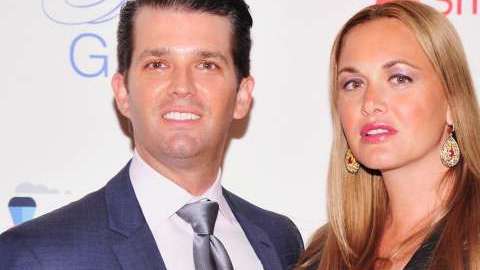 Donald Trump Jr. y su esposa Vanessa.