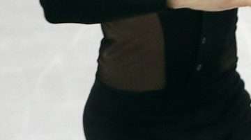 Yura Min, patinadora artística, sufrió un accidente.  EFE/EPA/HOW HWEE YOUNG