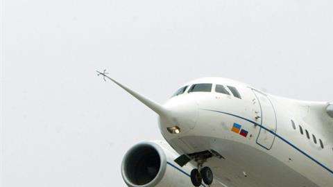 La aeronave perdió contacto con la torre de control a los dos minutos de despegar.