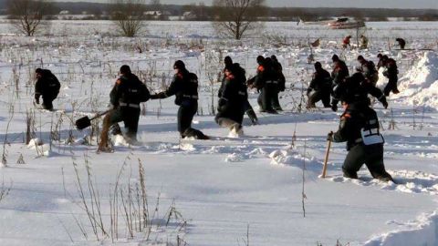 Tragedia aérea en Rusia. / EFE