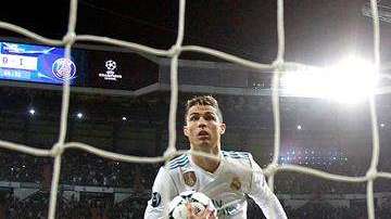 Cristiano Ronaldo marcó doblete en el triunfo del Real Madrid 3-1 frente al PSG