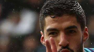 Luis Suárez llegó a 100 goles con el Barcelona