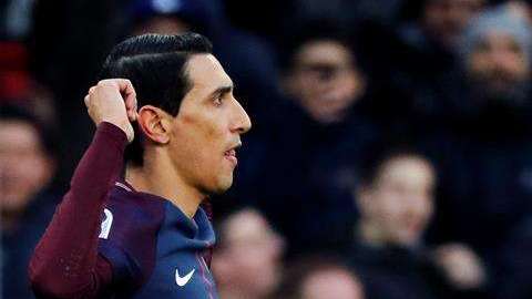 Angel Di María, delantero argentino del París Saint-Germain