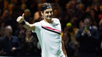 El suizo Roger Federer se llevó el torneo de Rotterdam por tercera vez. (Foto: EFE/EPA/KOEN SUYK)