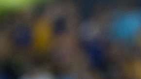 Andre Gignac de Tigres festeja una anotación ante Atlas de Guadalajara. (Foto: EFE/Miguel Sierra)