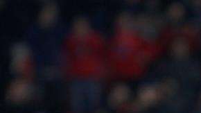 El francés del Atlético de Madrid, Antoine Griezmann, celebra sus cuatro goles al Leganés en el estadio Wanda Metropolitano de Madrid. (Foto: EFE/Juanjo Martín)