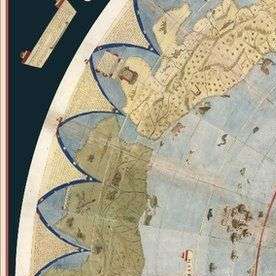 El mapamundi fue creado por un cartógrafo italiano en el siglo XVI.