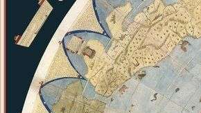 El mapamundi fue creado por un cartógrafo italiano en el siglo XVI.