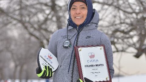 Columba Montes ganó el premio Atleta del Año y también su ingreso al Salón de la Fama. (Javier Quiroz / La Raza)